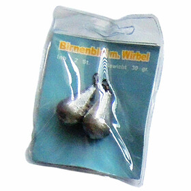 Birnenblei mit Wirbel 2 Stck  30 g