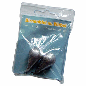 Birnenblei mit Wirbel 2 Stck  40 g