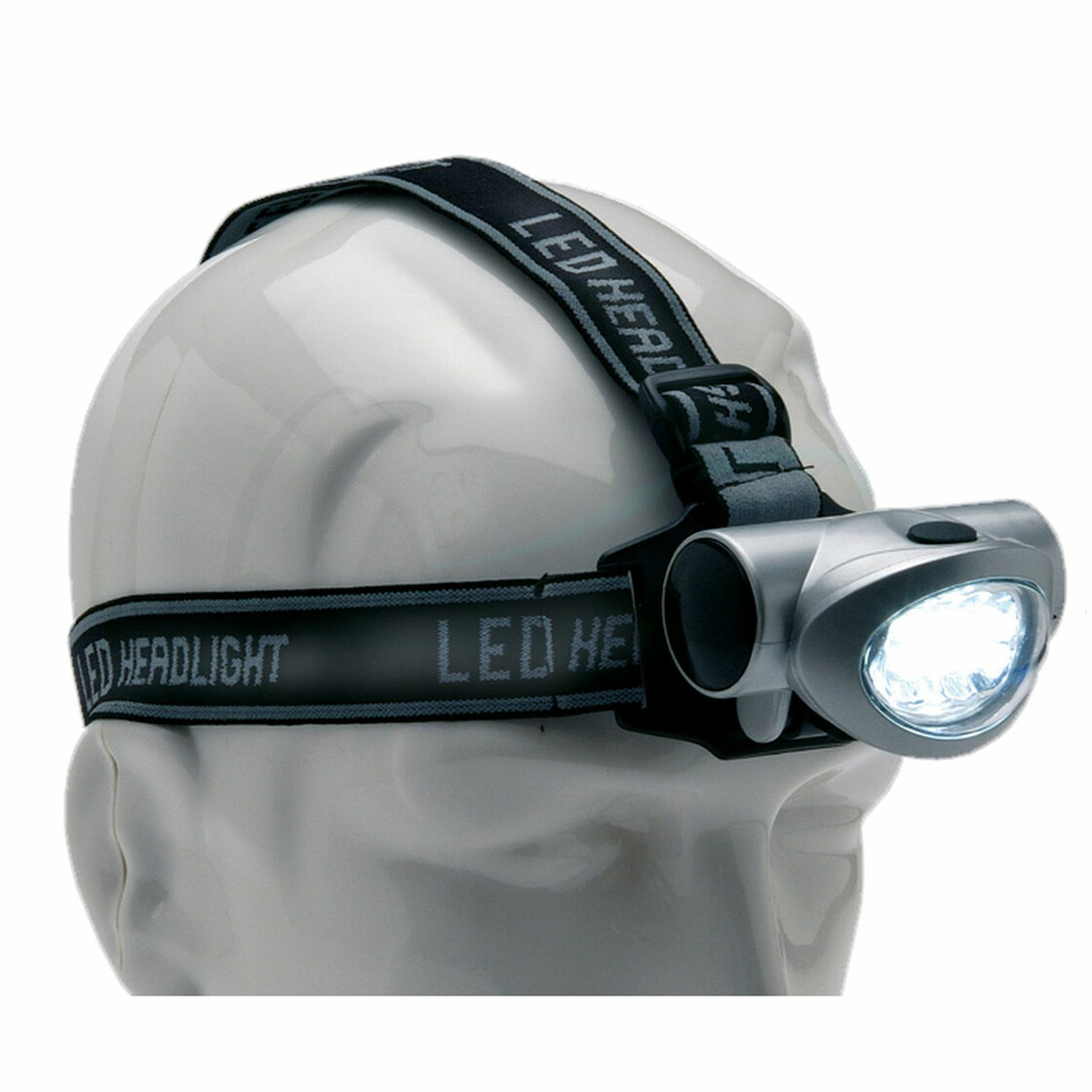 Behr Kopflampe Stirnlampe Angellampe Lampe 8 LED s LED-Lampe Angellampe 20083 