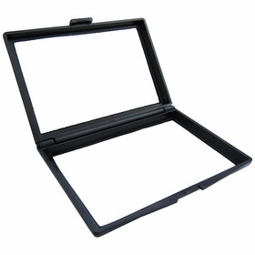 Fliegenbox mit Schaumstoffeinlage gro 12,5 x 9 x 2 cm