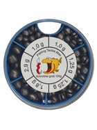 Schrotblei Sortiment in Drehdose 120 g grob