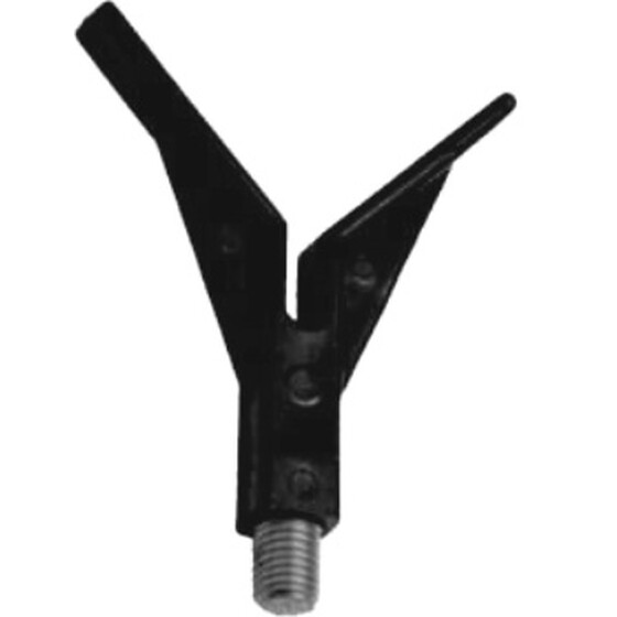 Rutengabel Rutenauflagen V-Kopf schwarz