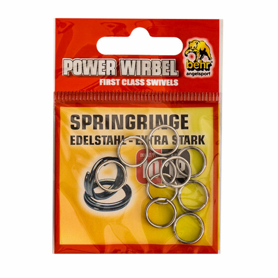 Sprengringe Meeresangeln rostfrei 12 mm