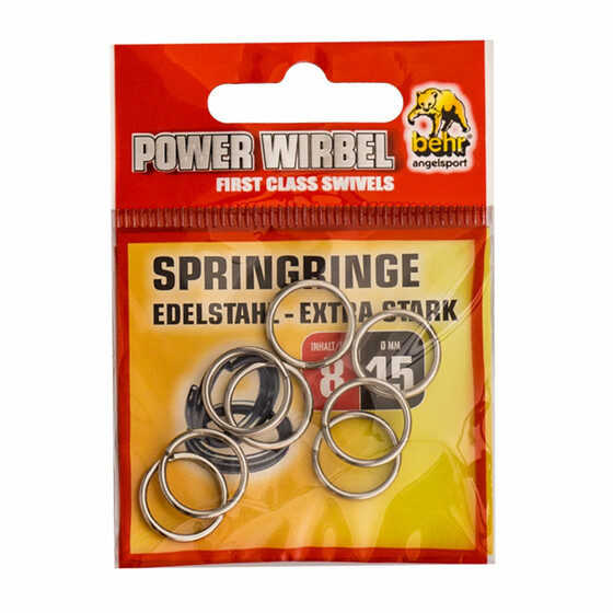 Sprengringe Meeresangeln rostfrei 15 mm