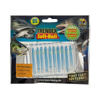 Gummi Oktopus Beifänger uv aktiv 4,5 cm blau 2