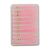 Gummi Oktopus Beifänger uv aktiv 4,5 cm pink 1