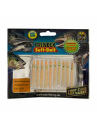 Gummi Oktopus Beifänger uv aktiv 4,5 cm orange 2