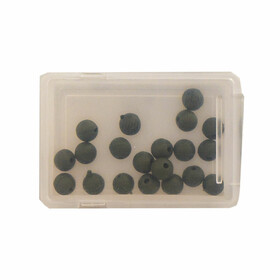 20 Angelperlen Gummiperlen 6 mm