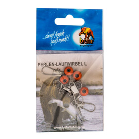 Perlen Laufwirbel mit Karabiner gro
