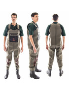 Neopren Wathosen mit Tragetasche 4 mm 42/43 1