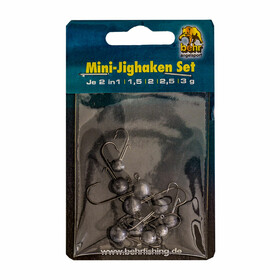 10 Micro Jigköpfe Jighaken Set 1 - 3 g