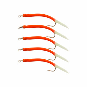 Gummimakks Beifnger Dorsch fluo rot 6/0