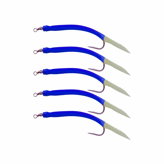 Gummimakks Beifnger Dorsch fluo blau 6/0