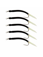 Gummimakks Beifänger Dorsch fluo schwarz