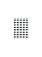 3D Klebeaugen Fischaugen weiß 6 mm 2