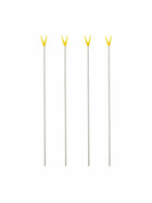 4 Angelrutenhalter Rutenhalter Set 60 cm