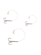 3 Stingerhaken mit Kevlar Vorfach Gr. 4  gallery