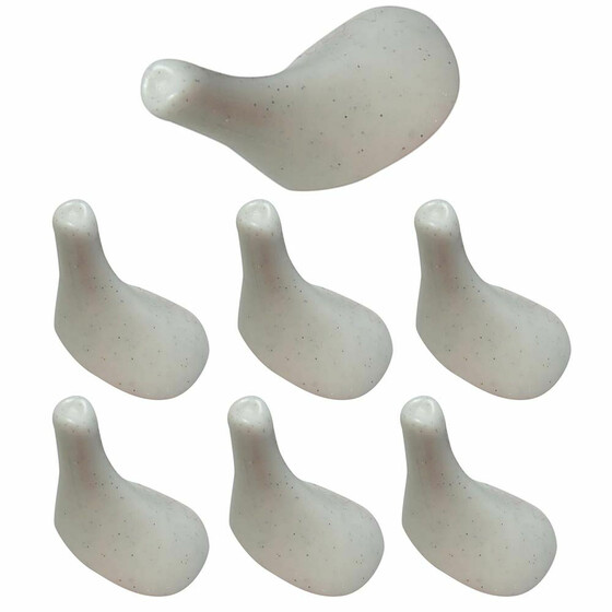 Forellen Kder Spirulino Trout Paddle Tail weiss-sparkle