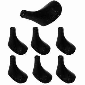 Forellen Köder Spirulino Trout Paddle Tail schwarz-glitter