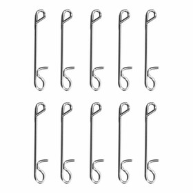 10 No Knot Verbinder Schnurverbinder Spinnfischen 40 kg