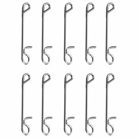 10 No Knot Verbinder Schnurverbinder Spinnfischen 65 kg