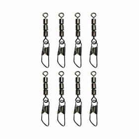 8 Dreifach Wirbel Tönnchenwirbel mit Karabiner Gr. 12