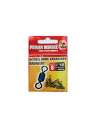 8 Karpfen Wirbel Tönnchenwirbel Gr. 12