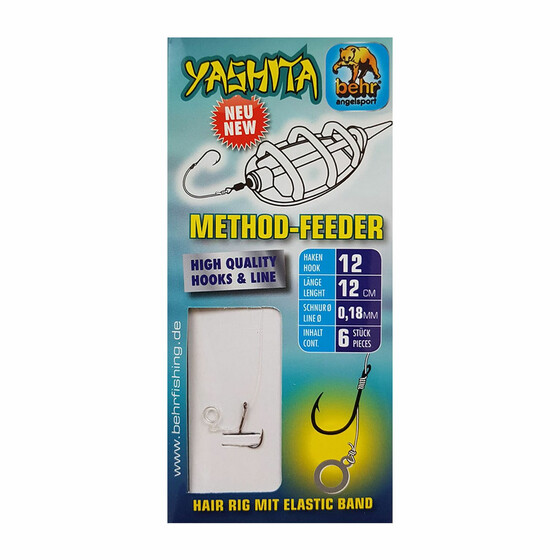 Method Feeder Angel Haken mit Pelletband Gr. 12