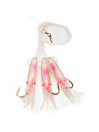Gummi Octopus Rig Paternoster System pink-wei