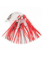 Paternoster System mit Octopus Imitaten rot-g