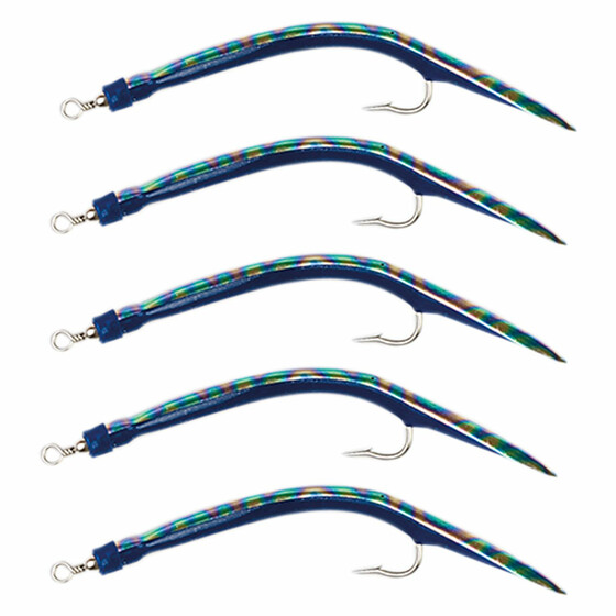 5 Gummi Makks Norwegen Beifnger motion-blau 12/0
