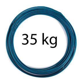 5 m Stahlvorfach Meeresangeln Raubfisch Vorfach 1x7 35 kg