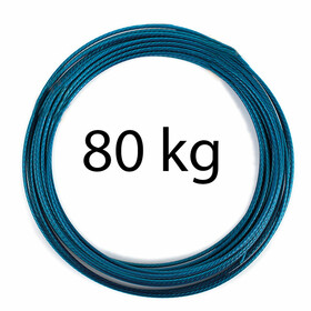 5 m Stahlvorfach Meeresangeln Raubfisch Vorfach 1x7 80 kg