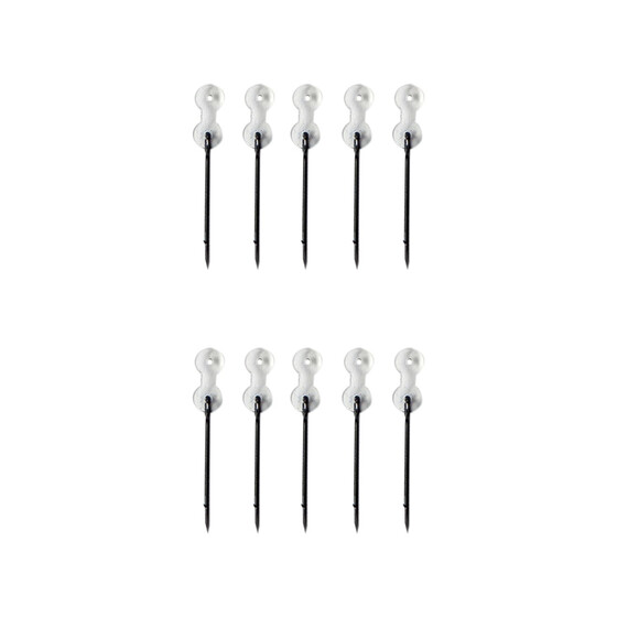 10 Boilie Halter Stifte mit Widerhaken Gr. S