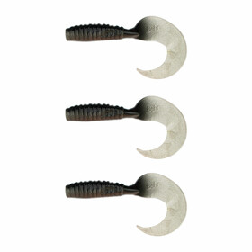 3 Hecht Twister XXL Gummiköder 16 cm schwarz-weiß