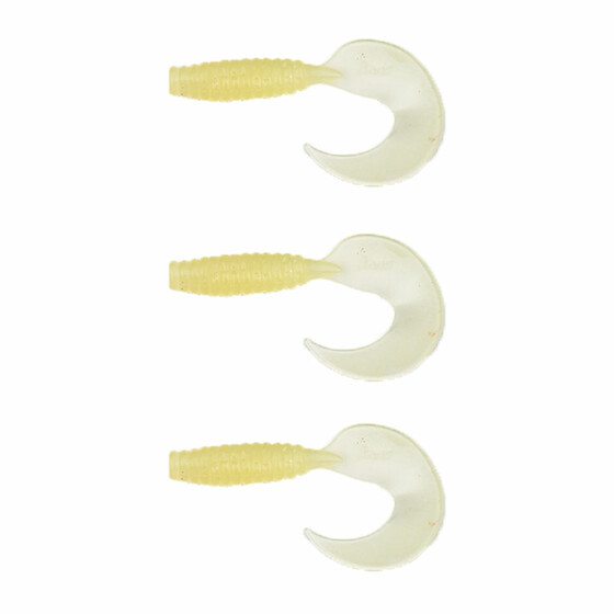 3 Hecht Twister XXL Gummikder 16 cm fluo wei