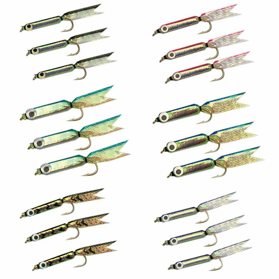 3 Mini Jigs Barsch Zocker Silver Minnow 4,5 cm