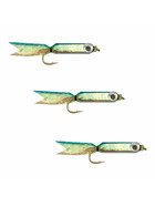 3 Mini Jigs Barsch Zocker hellblau-silber