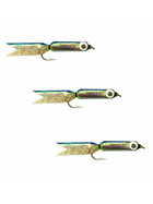 3 Mini Jigs Barsch Zocker dunkelblau