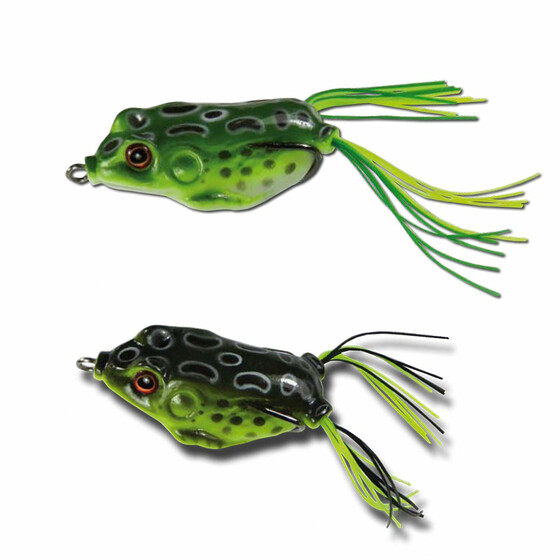 Gummifrosch Hecht Wobbler