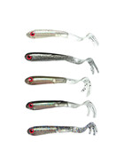 Gummifisch Set Barsch Gummiköder 6 cm 2