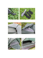 Kuppelzelt Iglu Zelt für Angler 2 Mann 2