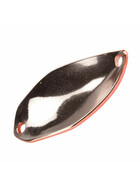 Forellen Blinker 1,2 g Trout Spoon Fly rot-silber-glitter 2