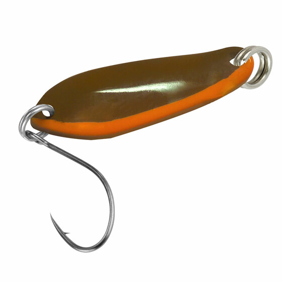 Forellen Blinker 1,6 g Trout Spoon Boogie gold-braun