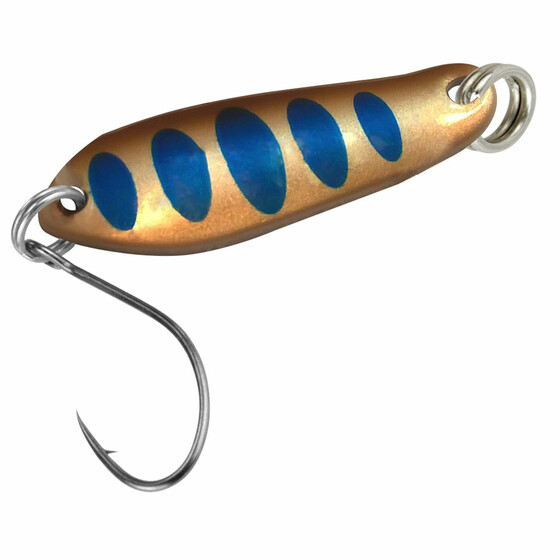 Forellen Blinker 1,6 g Trout Spoon Boogie braun-blau