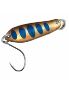 Forellen Blinker 1,6 g Trout Spoon Boogie braun-blau 1