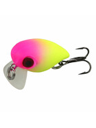 Crankbait Wobbler flachlaufend 2,2 cm pink-fl