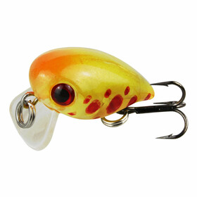 Crankbait Wobbler flachlaufend 2,2 cm orange-rot