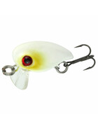 Crankbait Wobbler flachlaufend 2,2 cm wei&szl