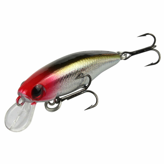 Forellen Wobbler schwimmend Trout Hunter rot-gold